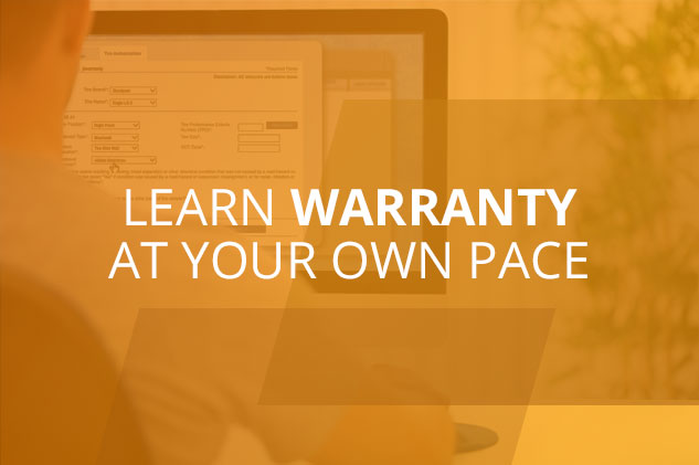 Warranty Training Videos