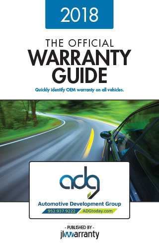 ADG Customized Official Warranty Guide