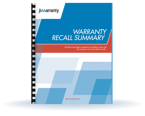 GM Recall Summary
