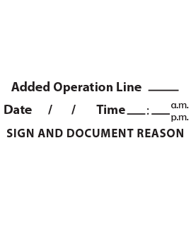 Ford Added Operation Warranty Stamp