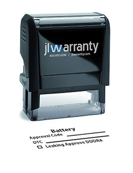 Battery Warranty Stamp