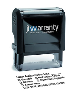 Labor Authorization Warranty Stamp